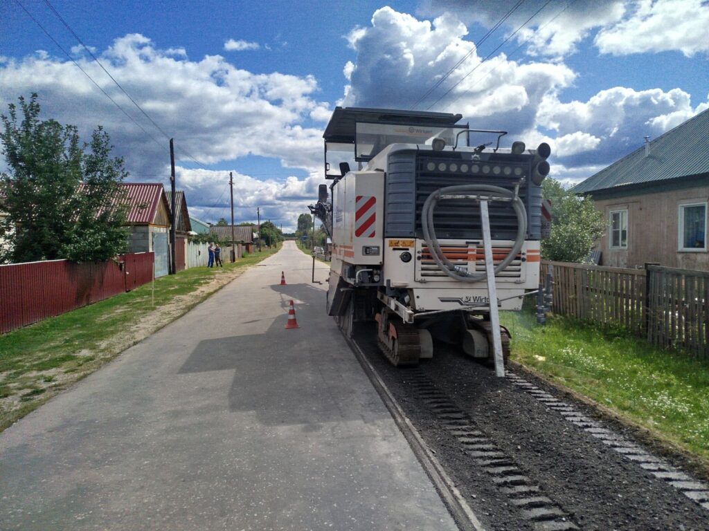 Реконструкция а.д. Курочкино-Ларичиха км 34-36 в Тальменском районе
